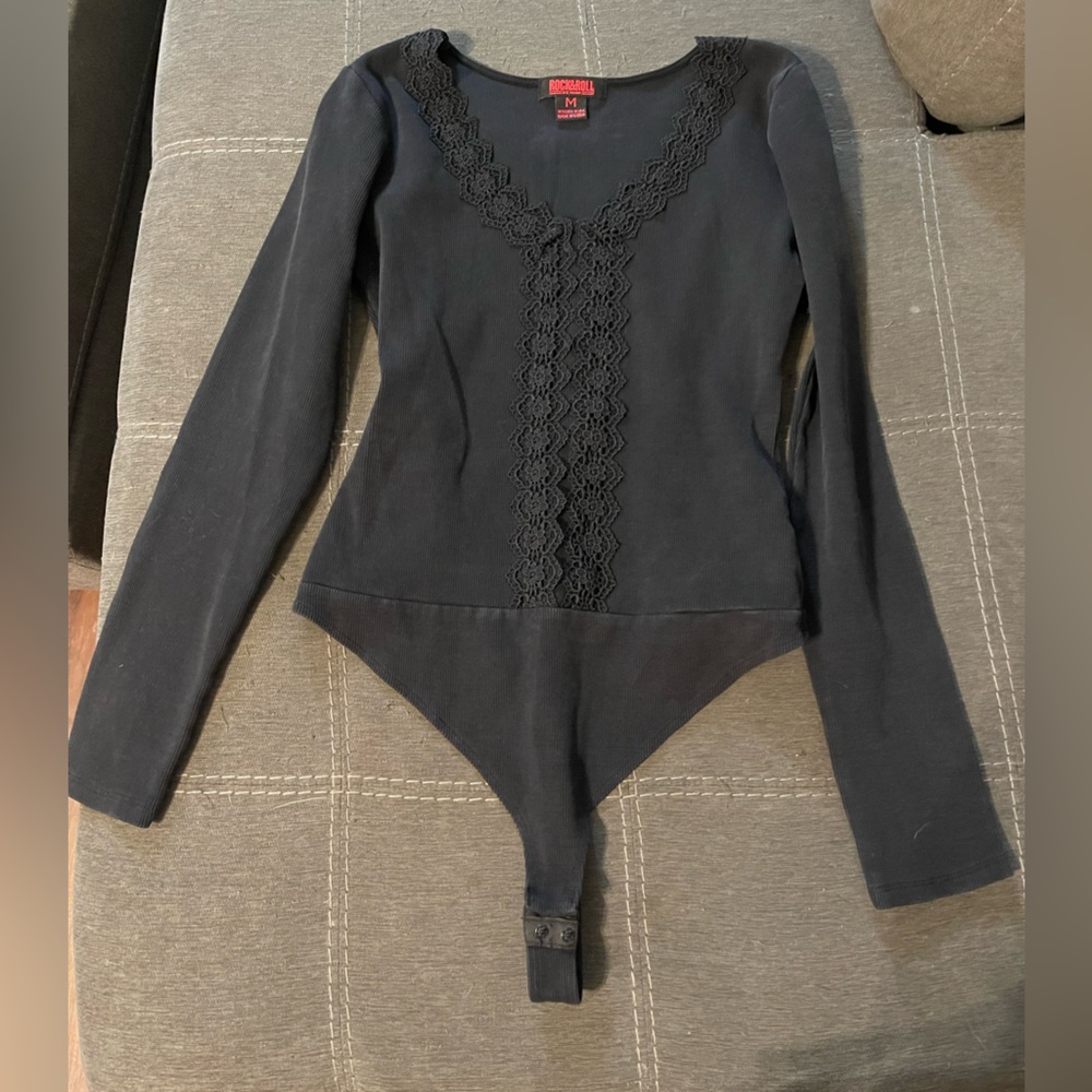 Rock and roll cowgirl bodysuit